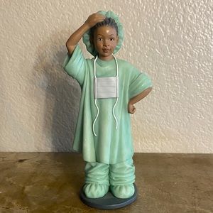 Vintage 1990's UTI nurse figurine
